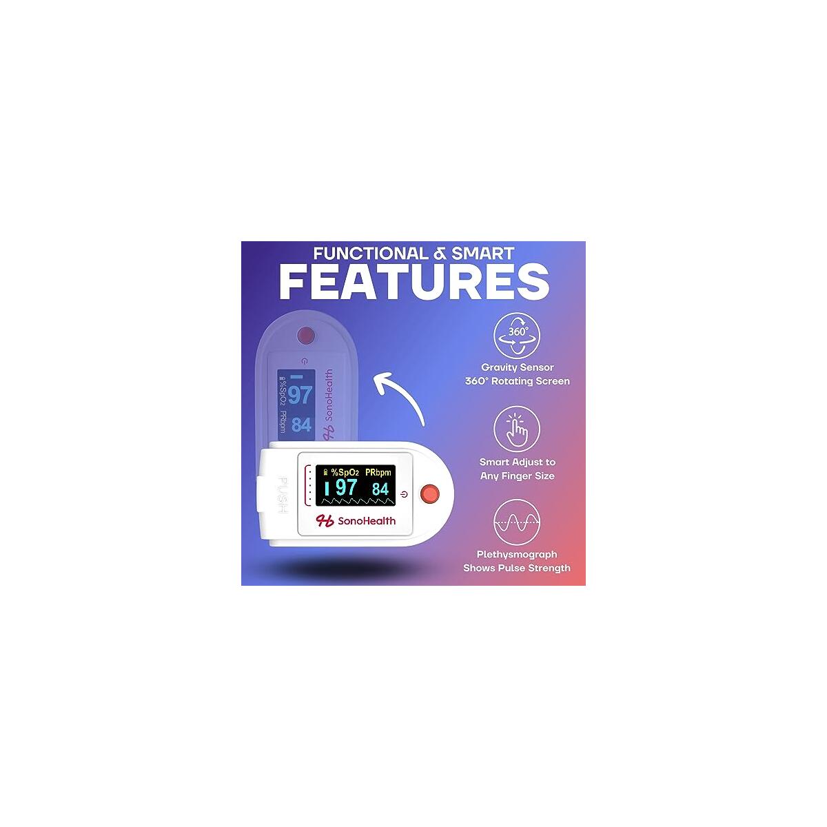 Pulse Oximeter By Sonohealth Coupons - RebateKey