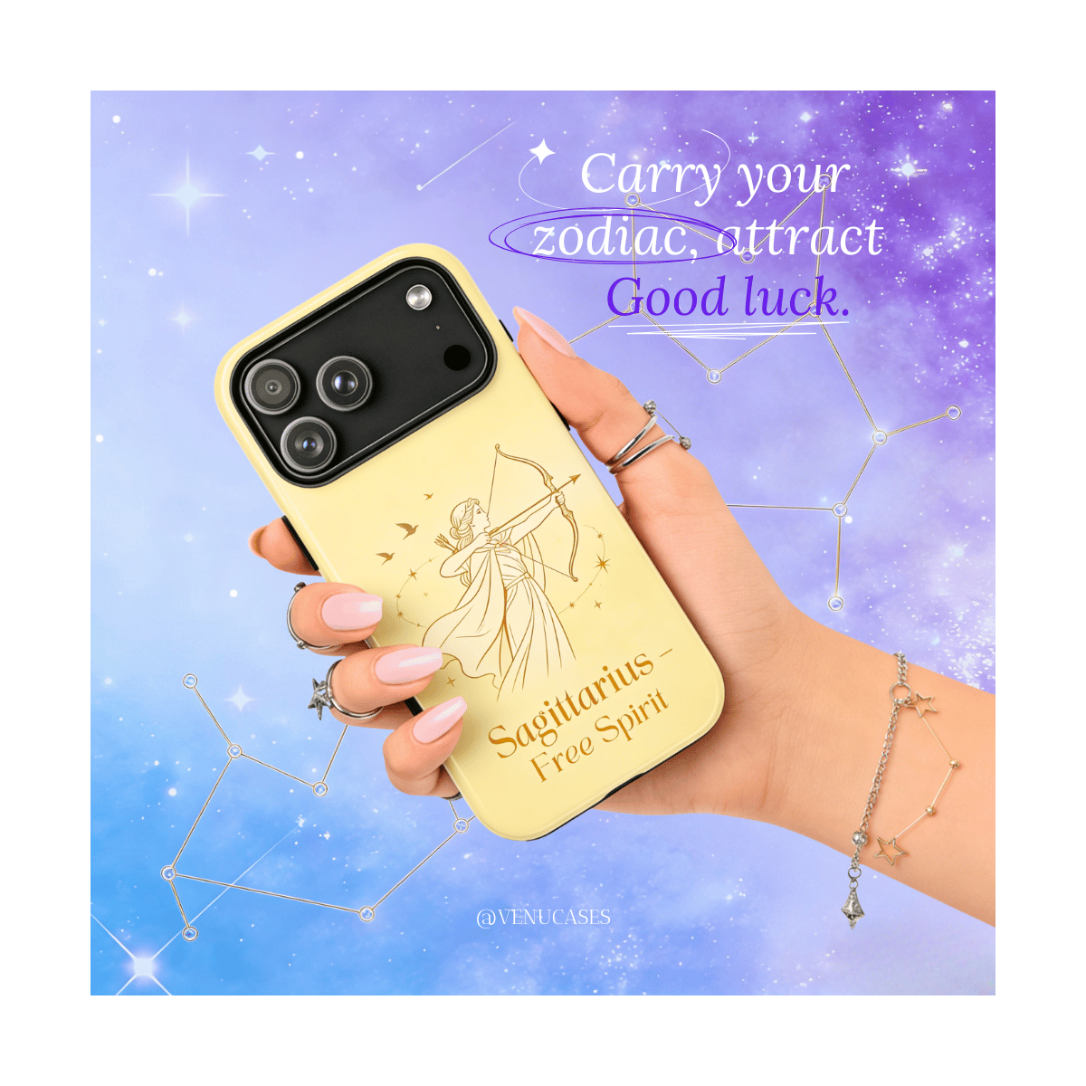 Sagittarius Zodiac Archery Mystic Case