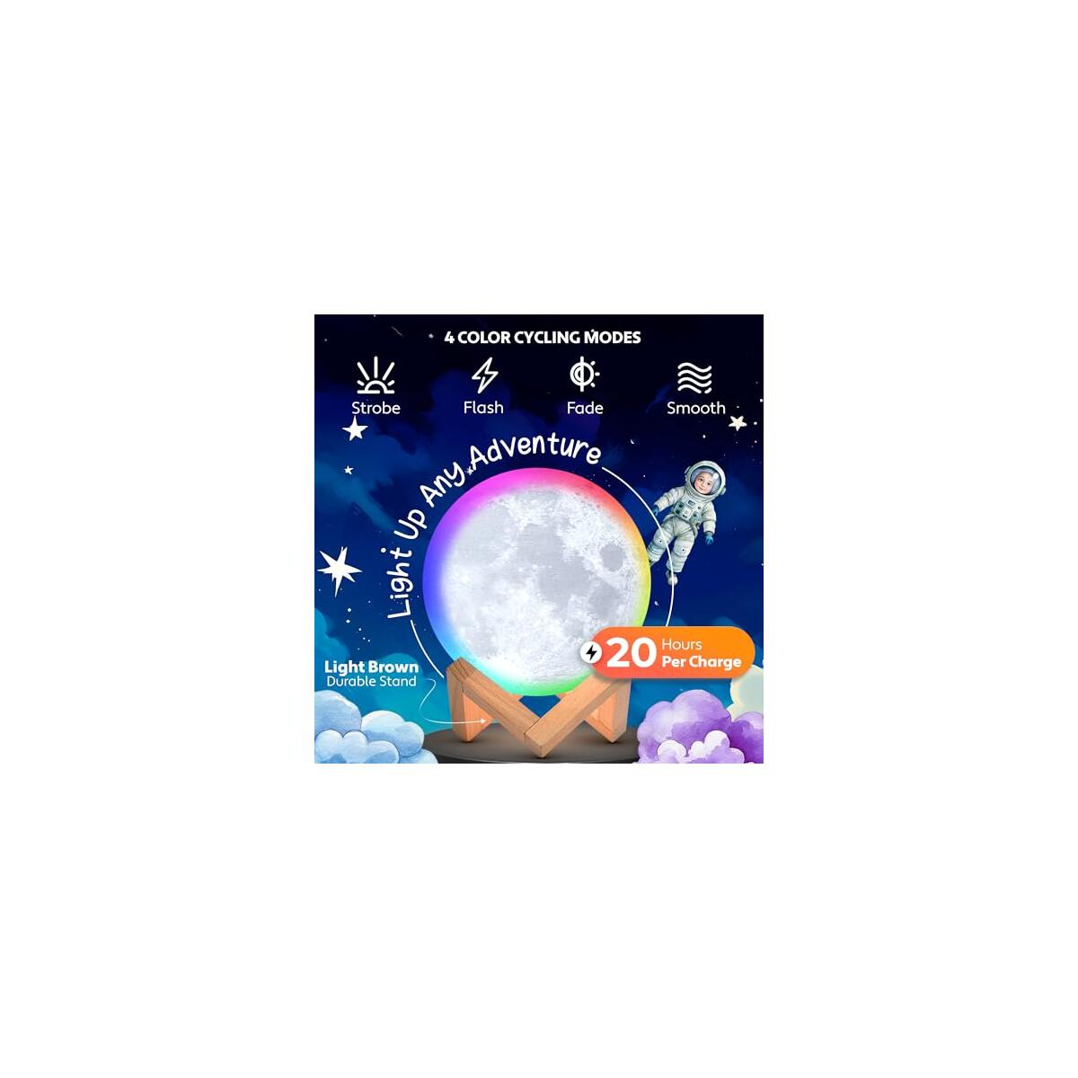 Mind Glowing D Moon Lamp Deal - RebateKey