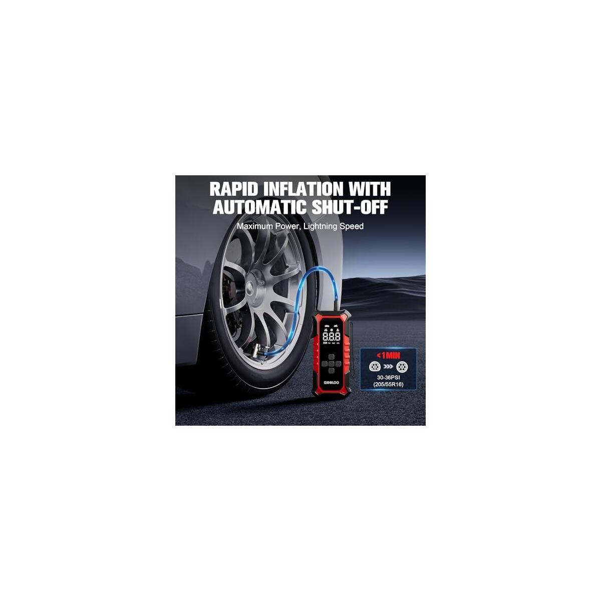 Gear Tire Inflator Portable Air Compressor Coupon - RebateKey