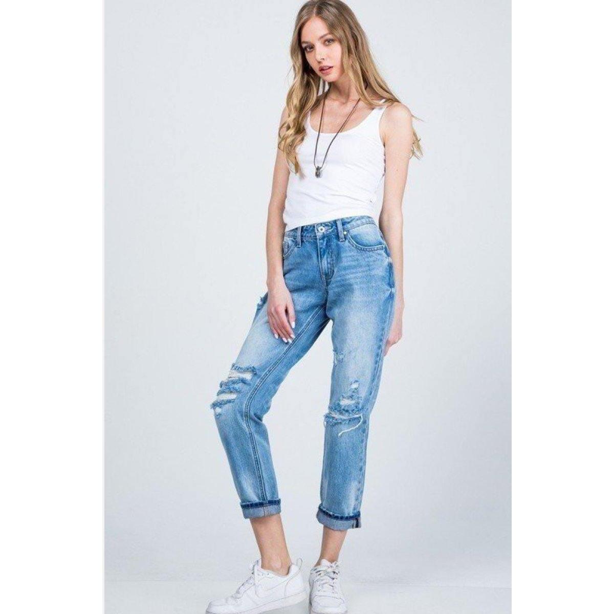 Mid Rise Relaxed Skinny Deal - RebateKey