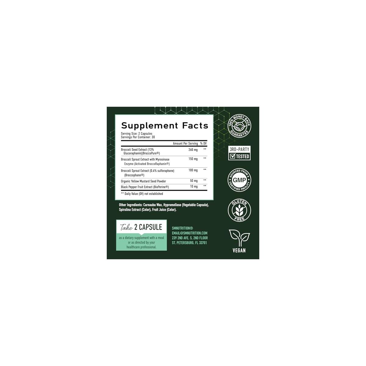 Mg Sulforaphane Supplement From Promo Codes - RebateKey