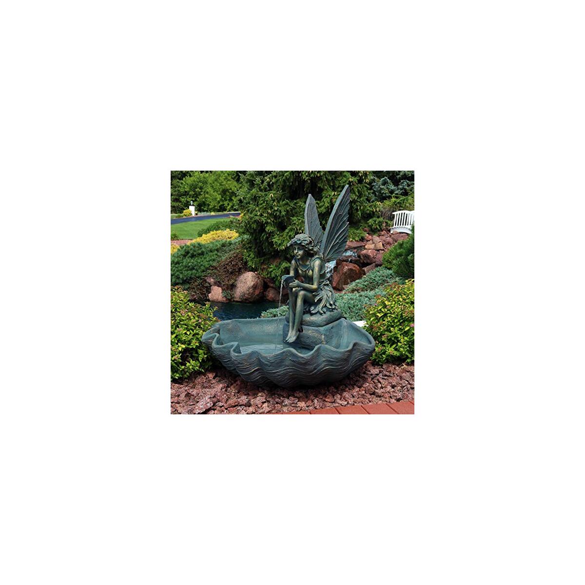 Sunnydaze Fairy Shell Outdoor Coupon - RebateKey
