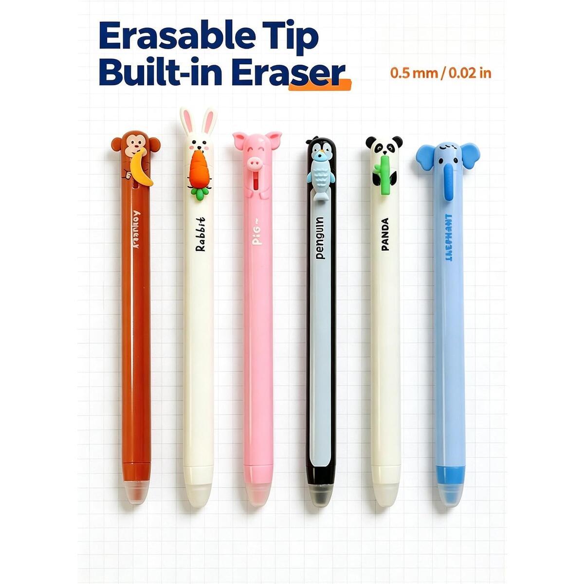Cute Animal Erasable Gel 2 Deals - RebateKey