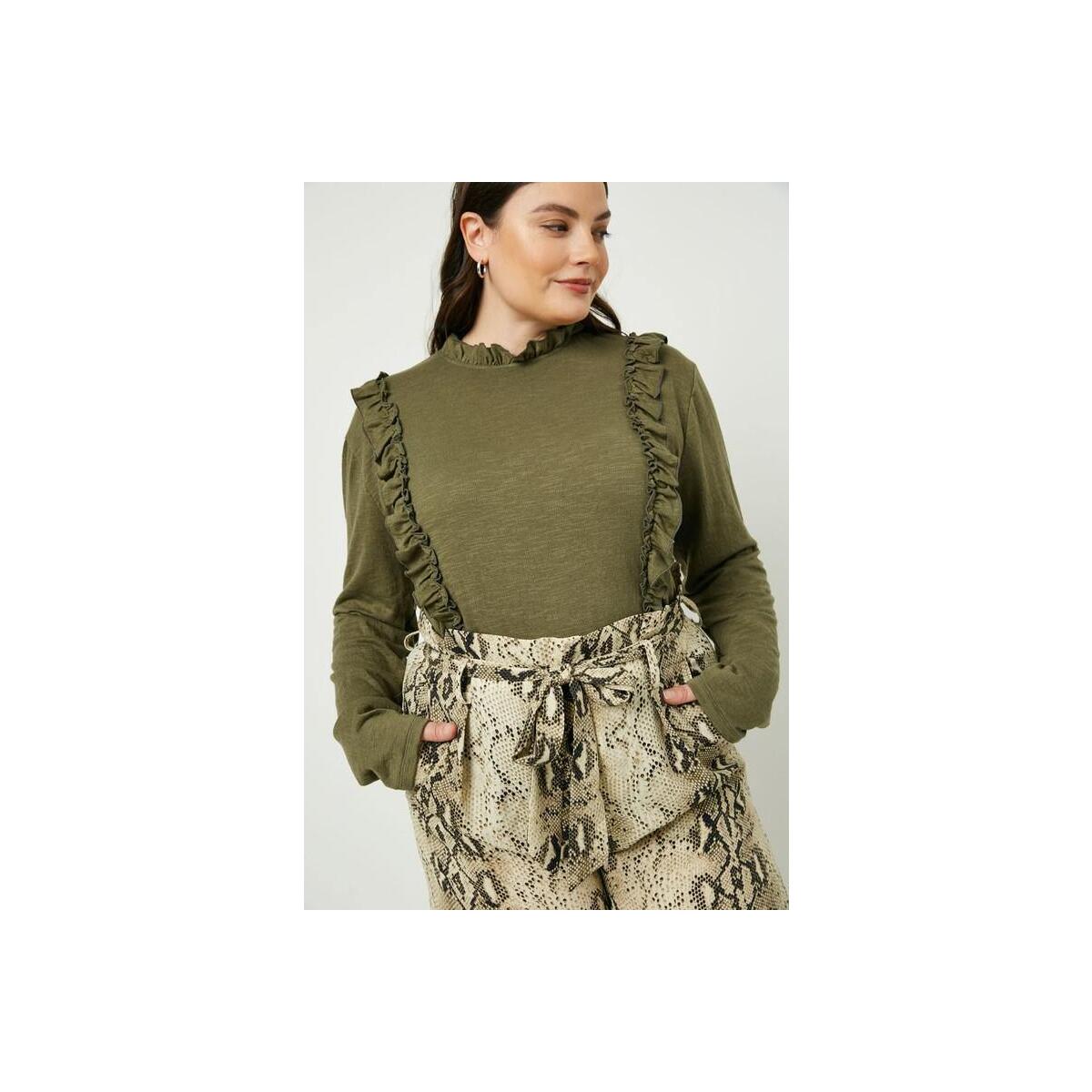 Plus Size Textured Ruffle Coupons - RebateKey