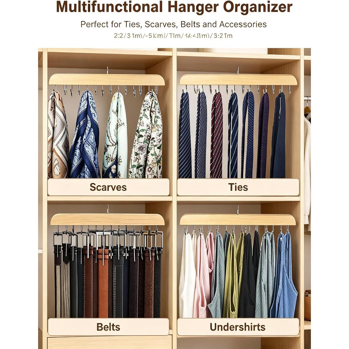 Wooden Belt Hanger With Coupon - RebateKey