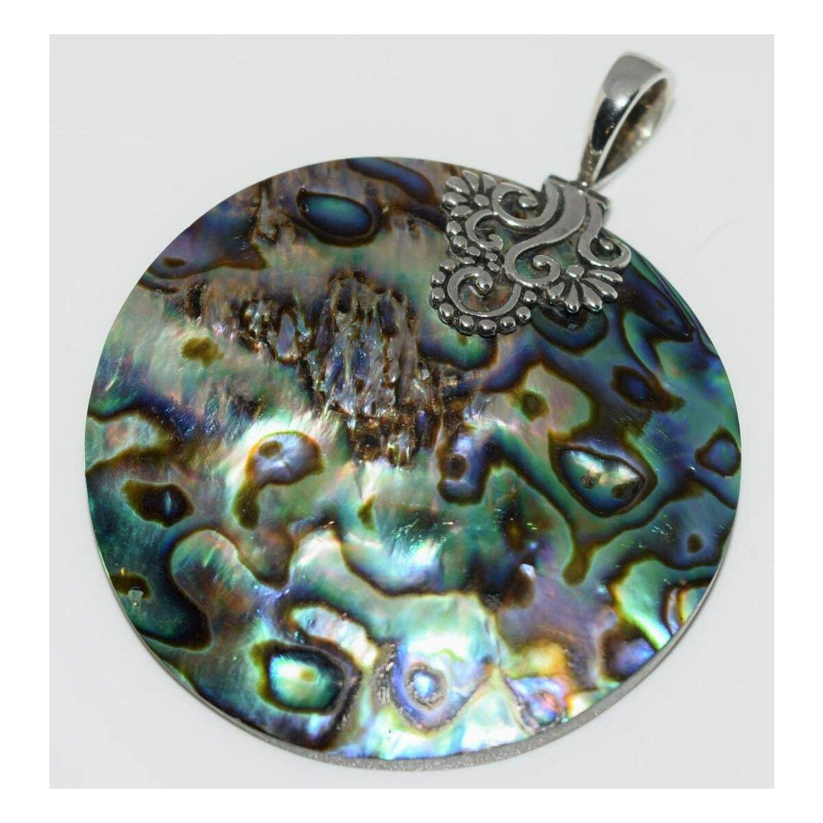 Sterling Silver Abalone Circle Deals - RebateKey