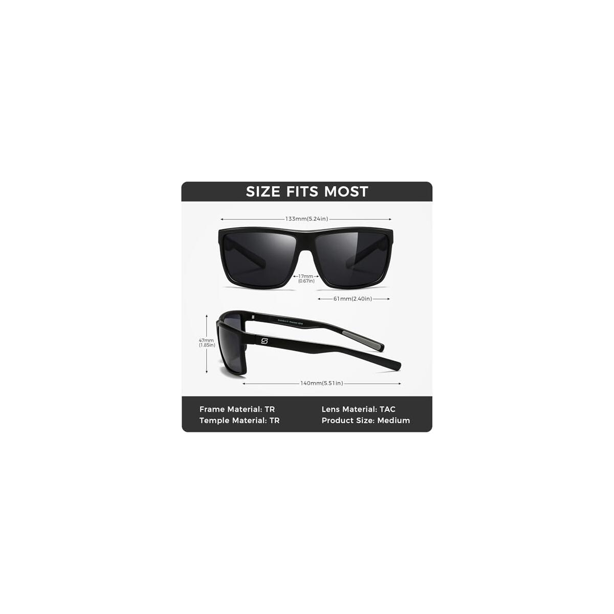 Square Polarized Sunglasses Men Deals - RebateKey