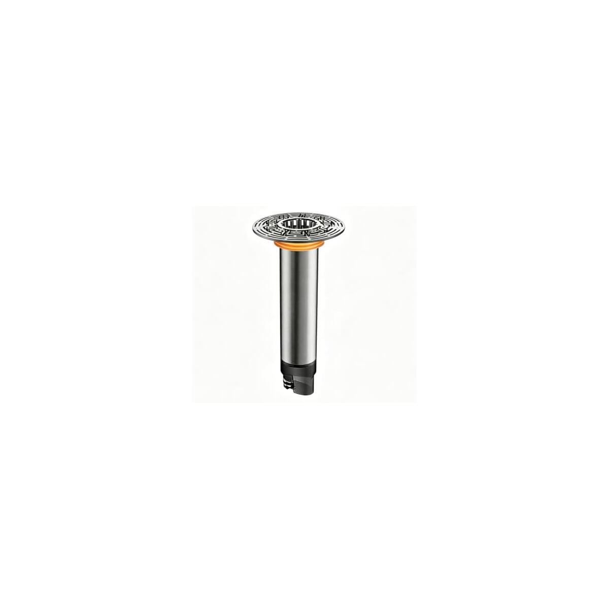 304 Stainless Steel Extended Floor Drain Core with Filter Basket | Detachable Grid Basket, Blocks Hair & Debris, Easy to Clean, Prevents Blockage, Kitchen & Bathroom