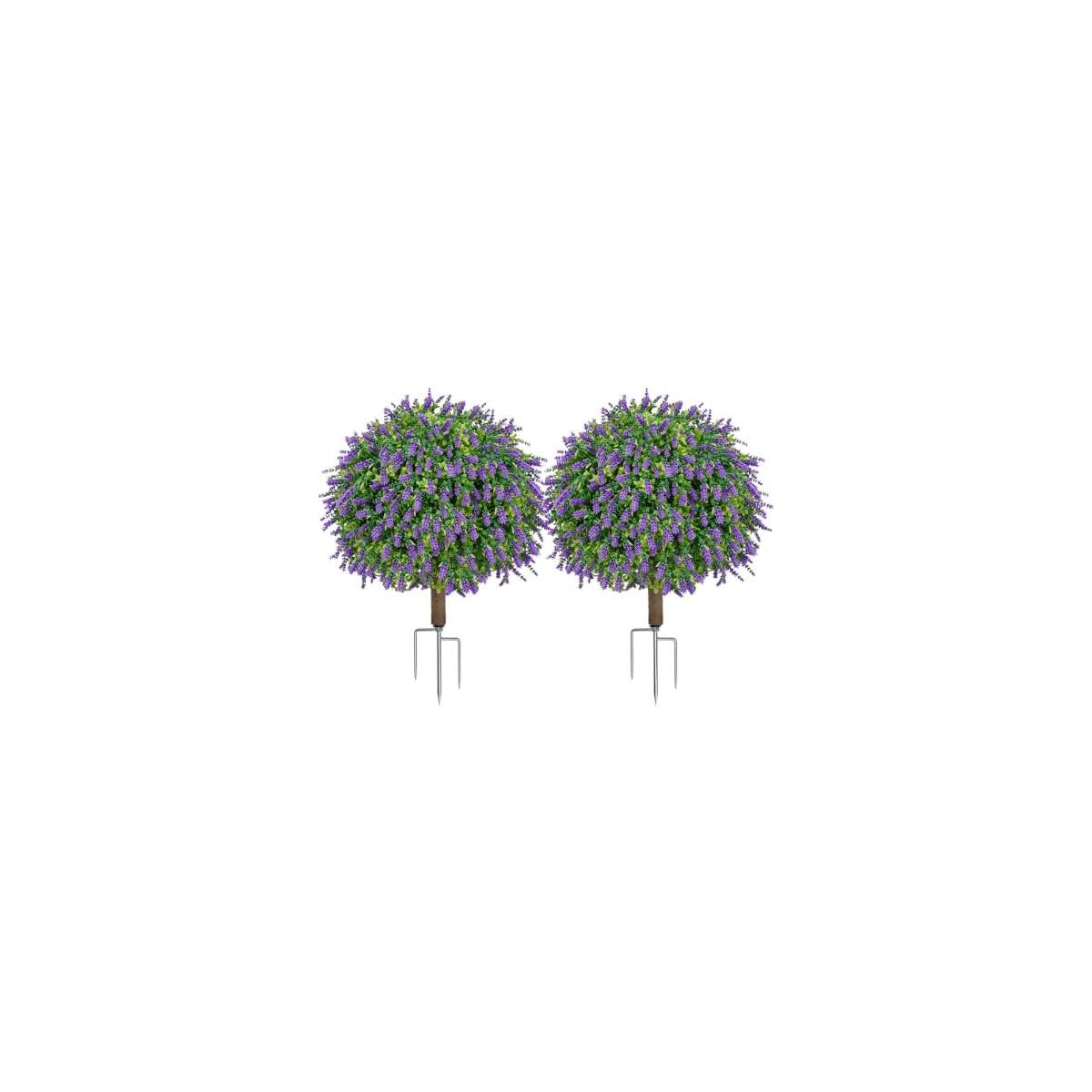 2 Pack 23 7 Artificial Boxwood Topiary Ball Trees Promo Codes - RebateKey