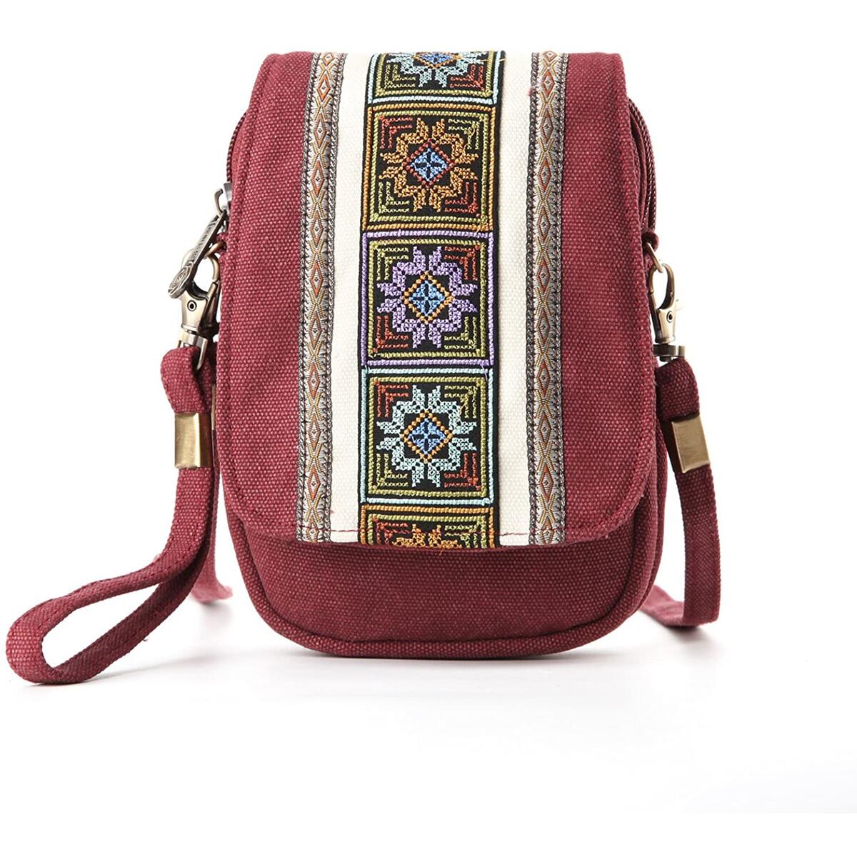 Goodhan Embroidery Canvas Crossbody 2 Deals - RebateKey
