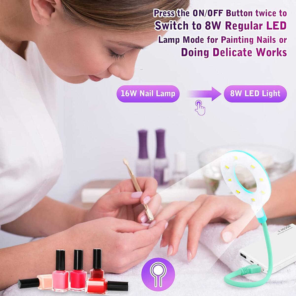 Usb Uv Led Nail Lamp Deal - RebateKey