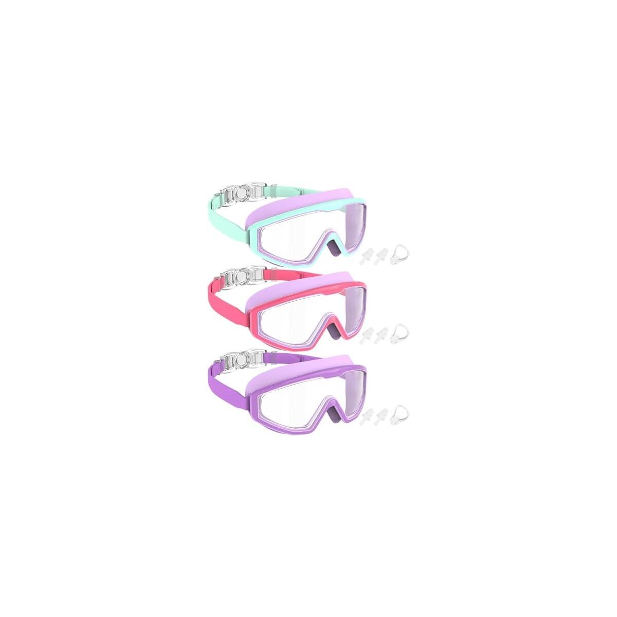 Nssiw Swim Goggles Swimming Kids Goggles Anti Fog Deal - RebateKey