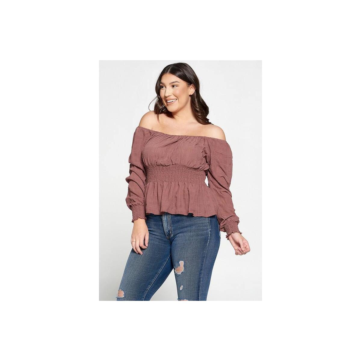Plus Size Frilled Off Deal - RebateKey