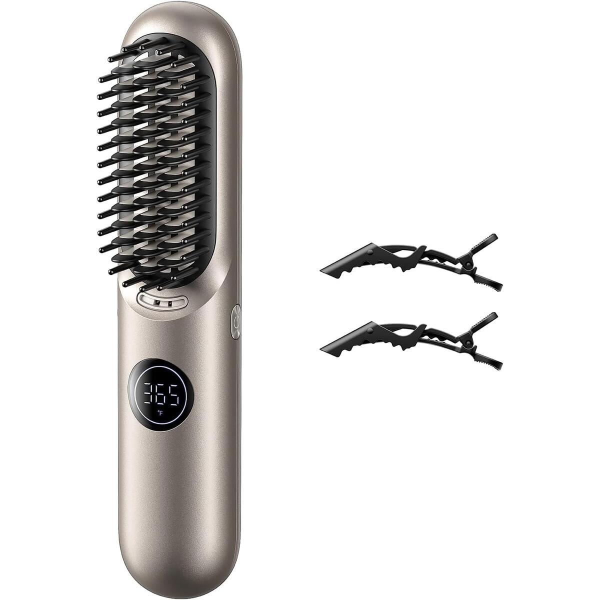 Bluvol I11 Apex Cordless Straightening Comb, Touch-Up Tool with Travel Lock