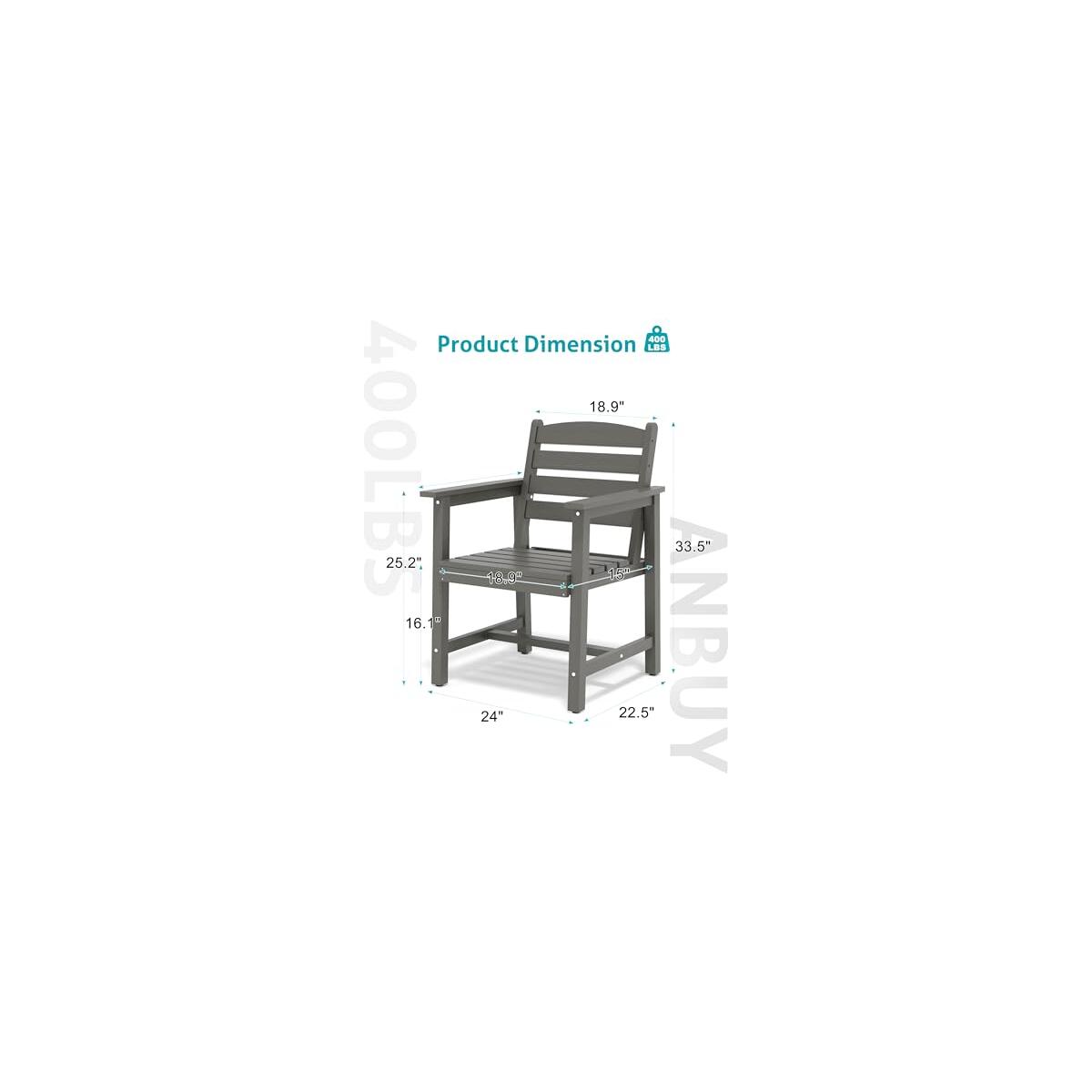 Anbuy Patio Hdpe Dining Table Sets Patio Dining Coupon - RebateKey