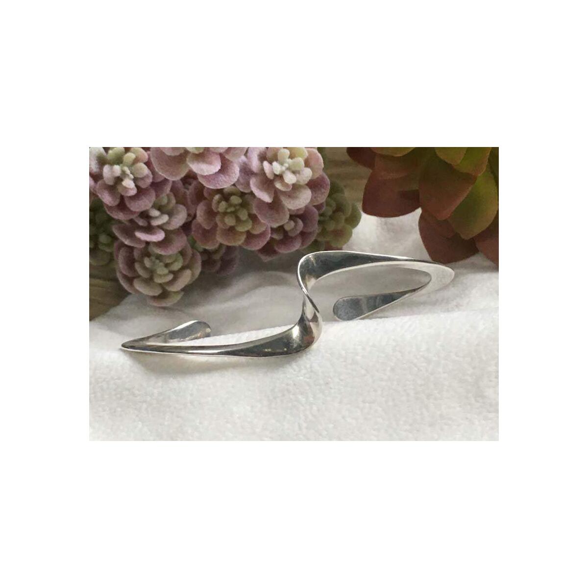 Sterling Silver Wave Cuff Deal - RebateKey