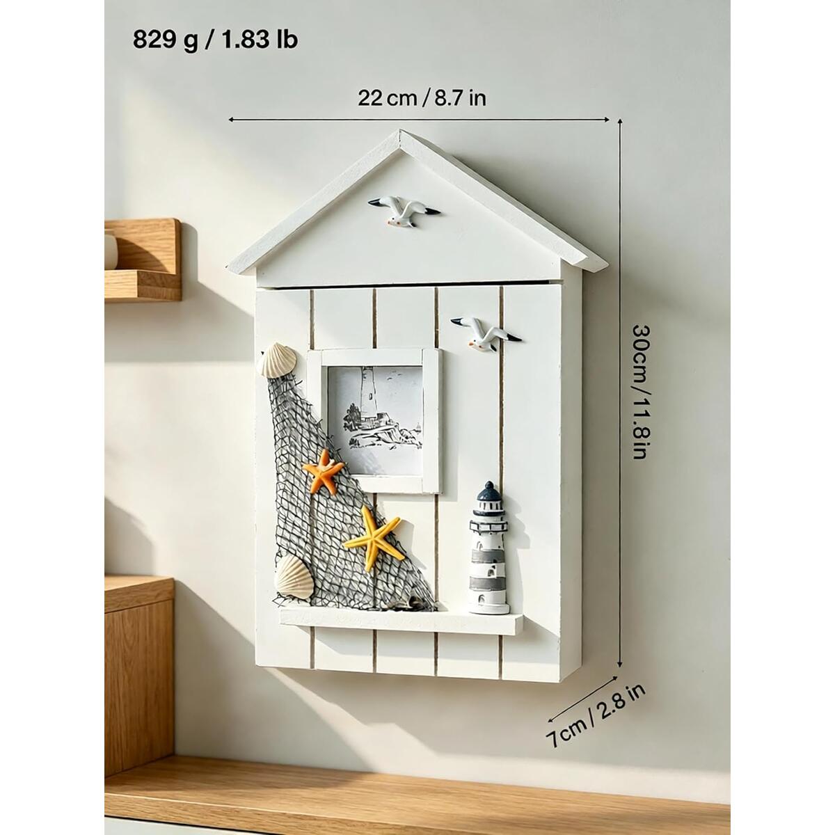 Wooden House Shaped Wall Mounted Key Coupon - RebateKey