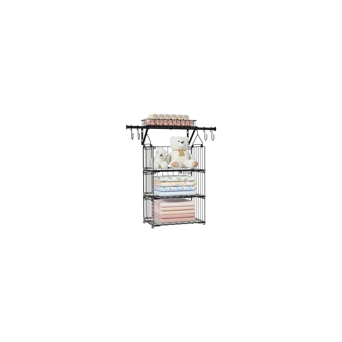 Bukfen 3 Tier Hanging Closet Organizer Promo Codes - RebateKey