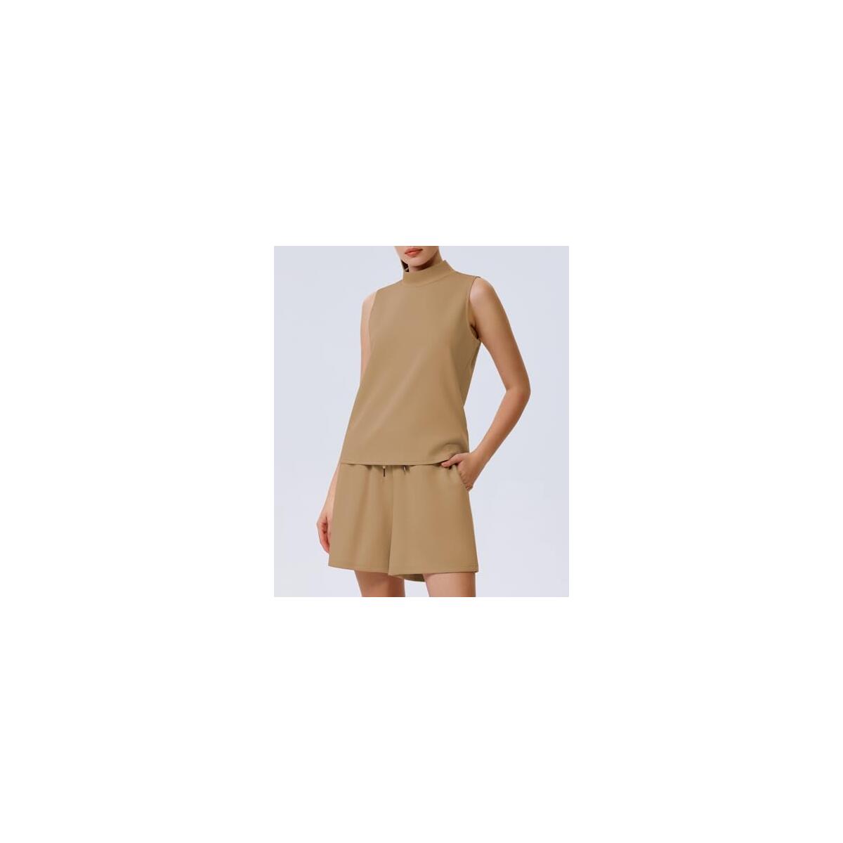 Summer 2 Piece Outfits Mock Neck Promo Codes - RebateKey