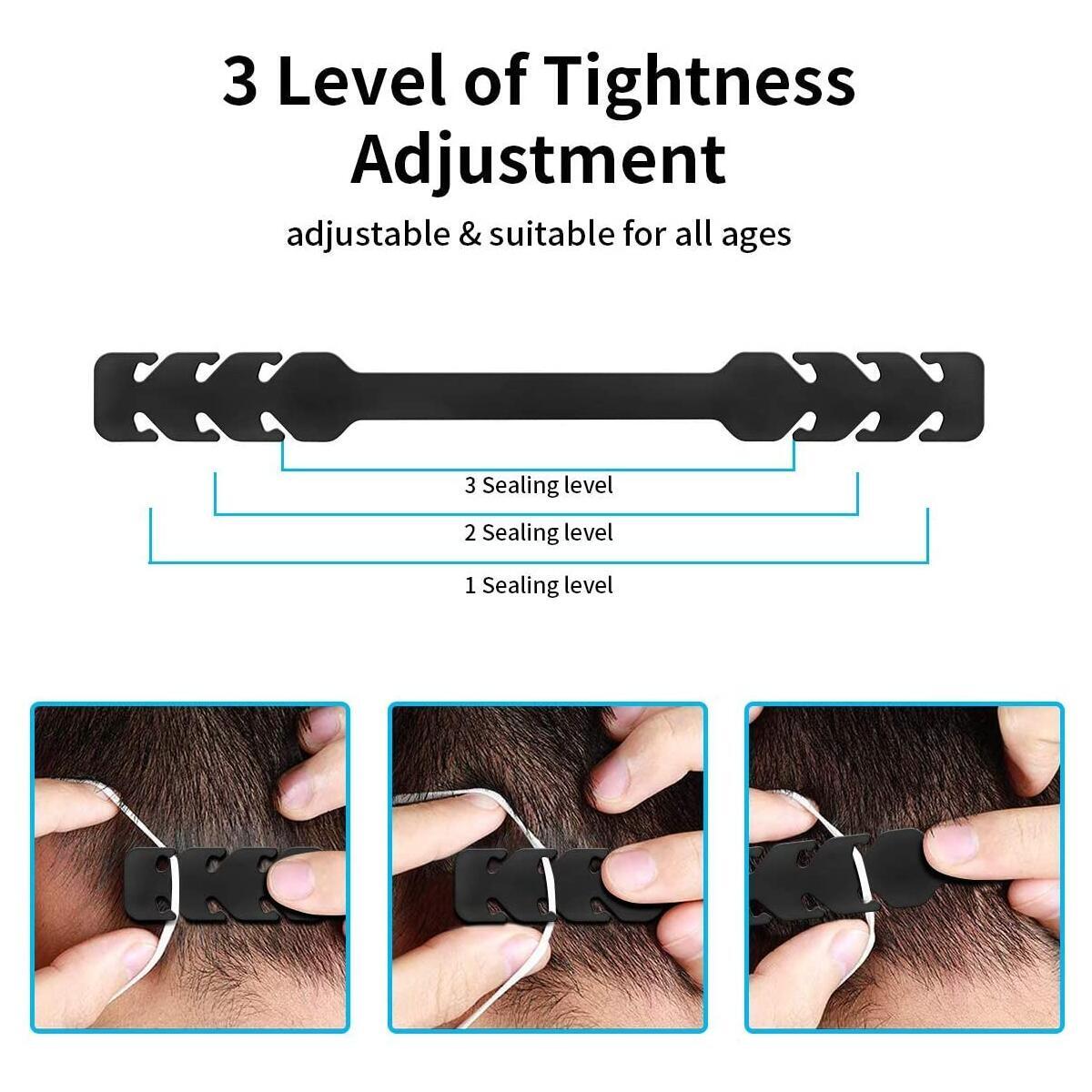 Silicone Mask Strap Extender 10pcs Adjustable Anti Slip Mask Extender Relieve 1 Coupon - RebateKey