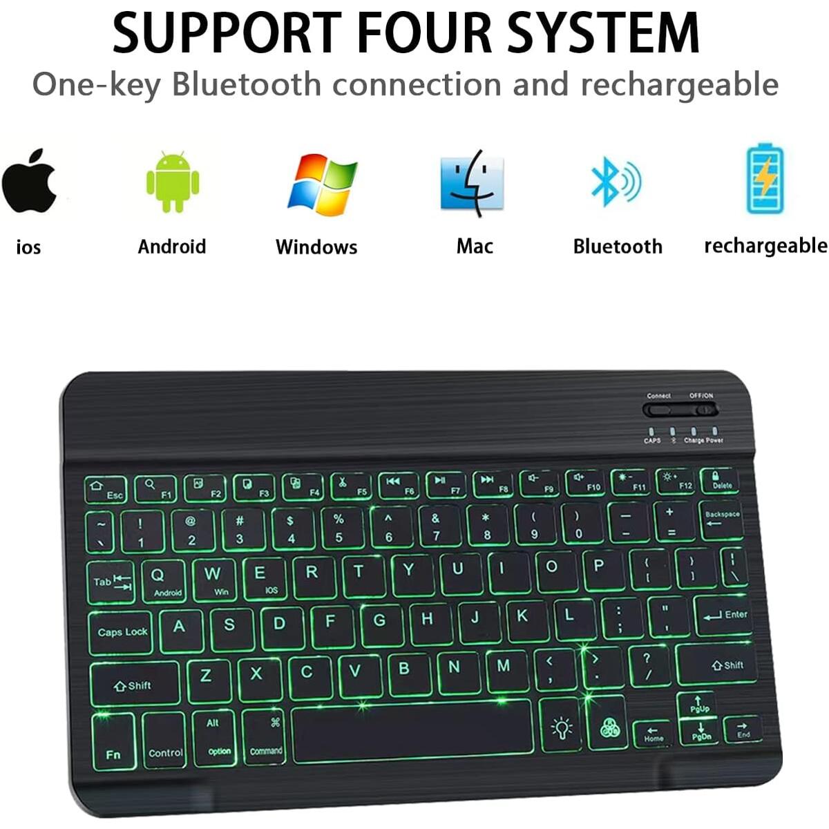 Slim Backlit Bluetooth Keyboard Promo Codes - RebateKey