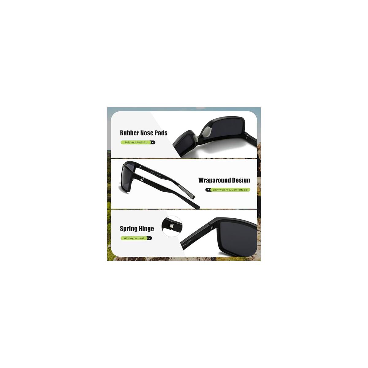 Square Polarized Sunglasses Men Deals - RebateKey