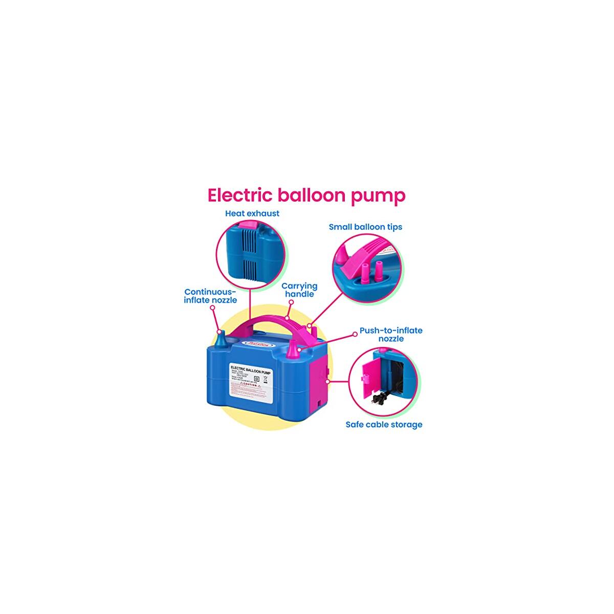 Prextex Balloons Electric Pump Coupon - RebateKey