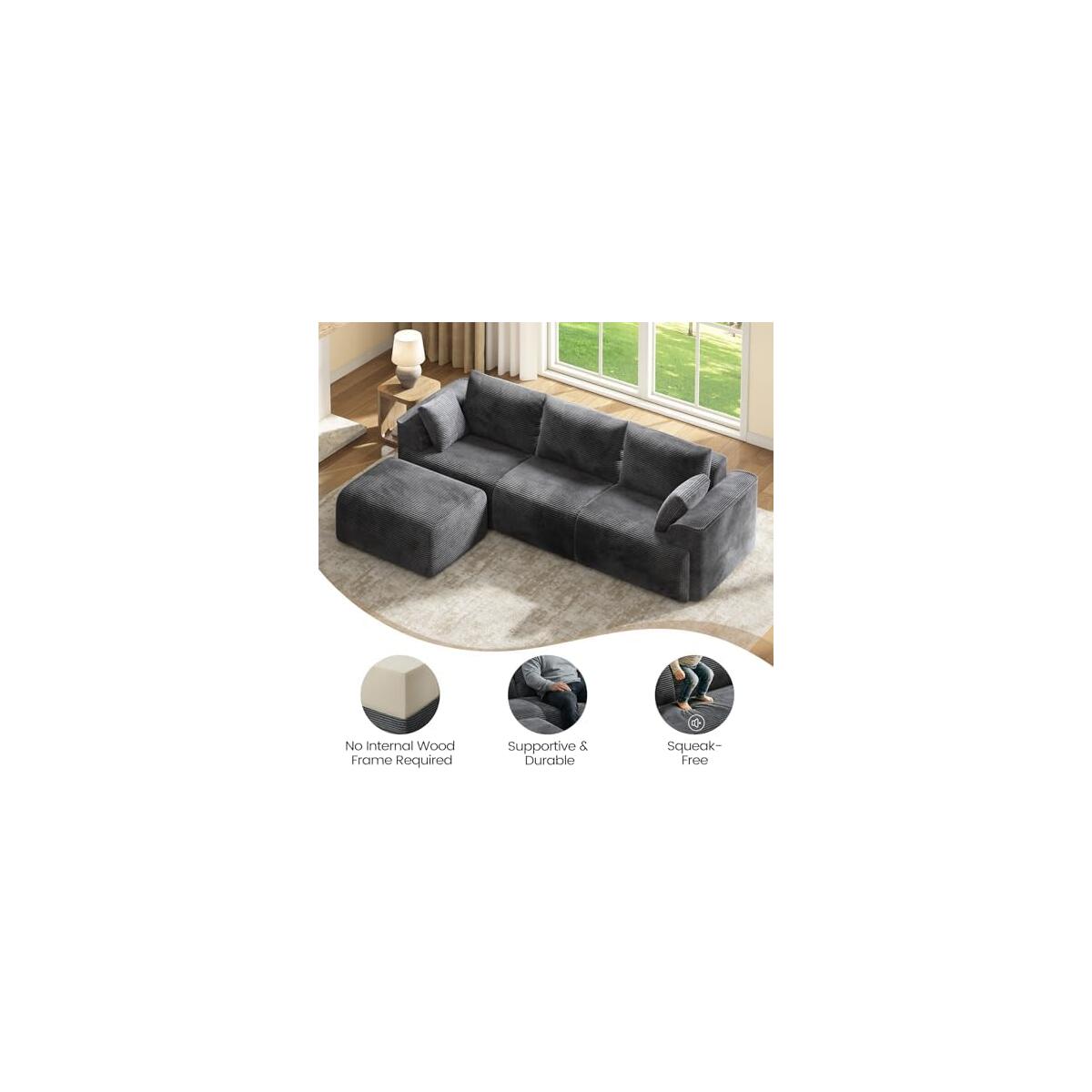 Sikaic Cloud Couch Deals - RebateKey