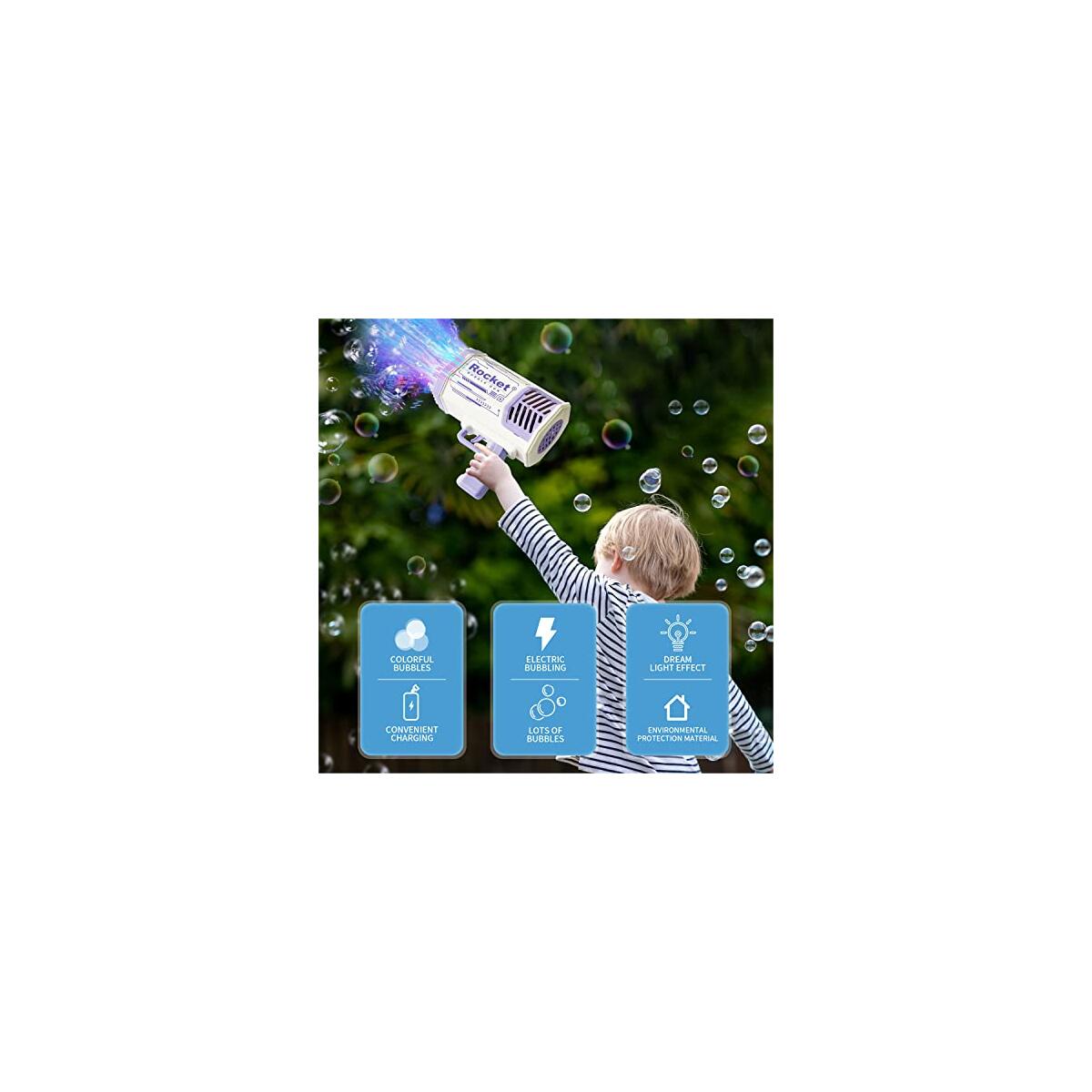 Bubble Gun Bazooka With Coupons - RebateKey