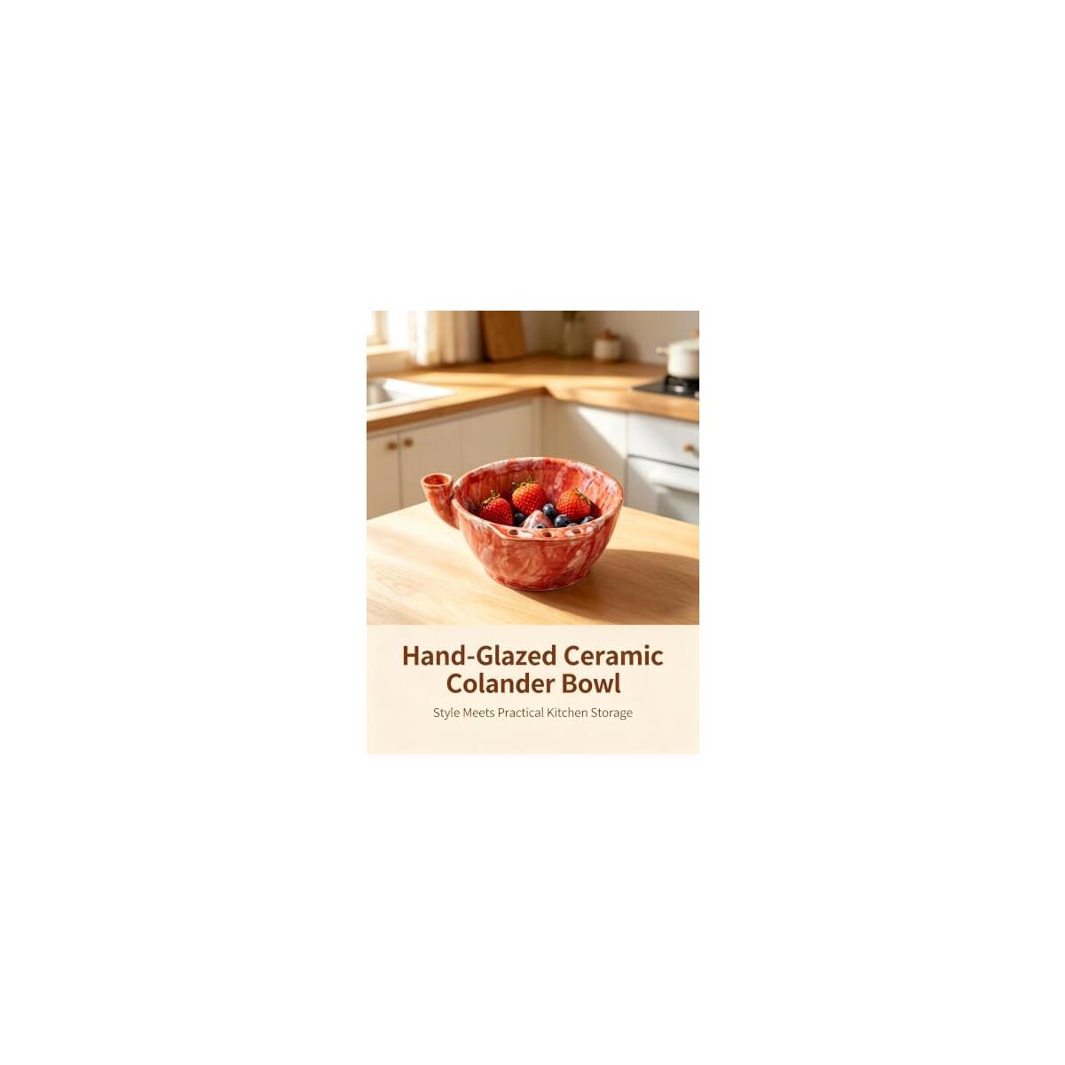 Ceramic Fruit Bowl Colander Deal - RebateKey