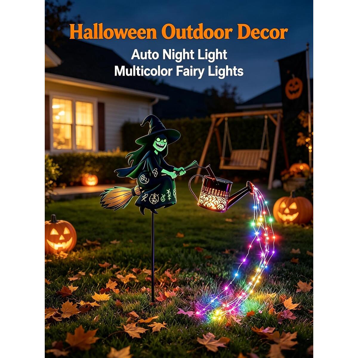 Halloween Witch Solar Deal - RebateKey