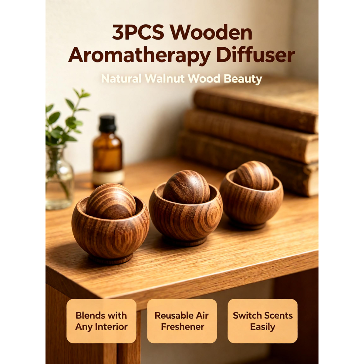 3 Pcs Walnut Wood Coupons - RebateKey
