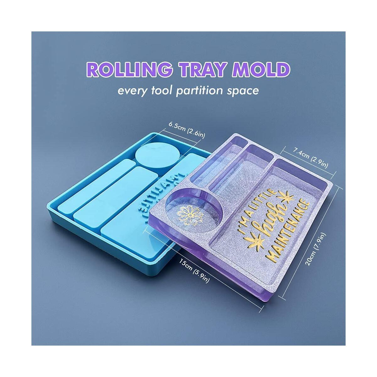 Rolling Tray Mold For Resin Coupons - RebateKey