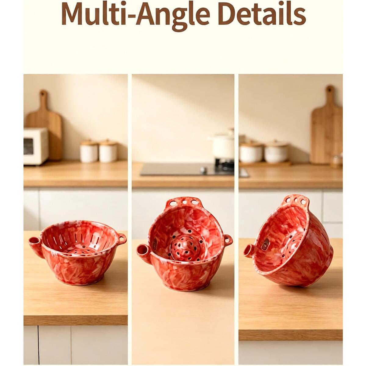 Ceramic Fruit Bowl Colander 1 Deals - RebateKey