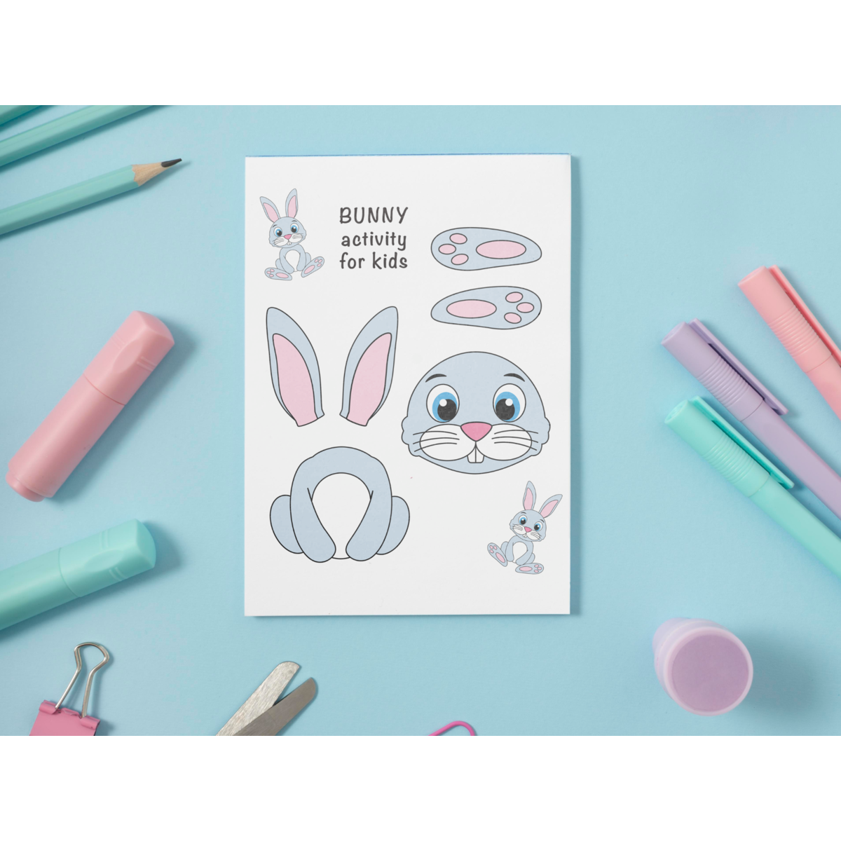 Bunny Printable Craft Indoor 1 Coupons - RebateKey