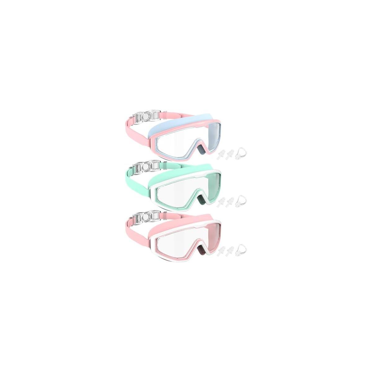 Nssiw Swim Goggles Swimming Kids Goggles Anti Fog Deal - RebateKey