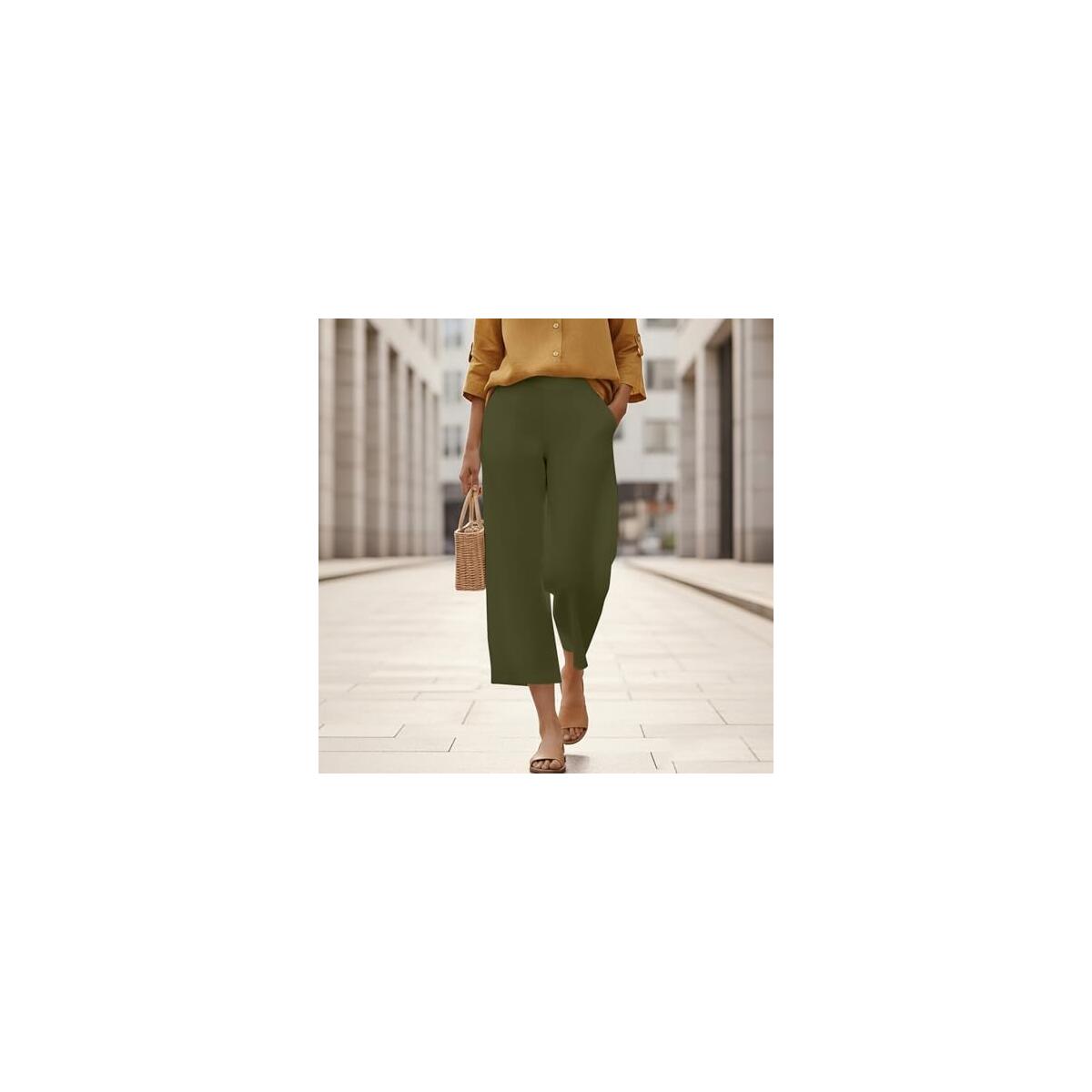 Linen Capri Pants 1 Deals - RebateKey