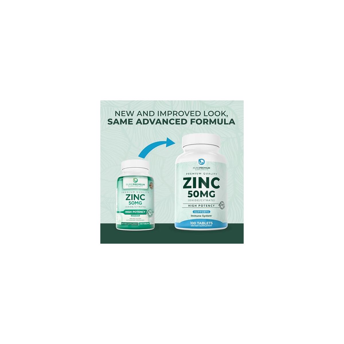 Purepremium Natural Zinc Mg Deals - RebateKey