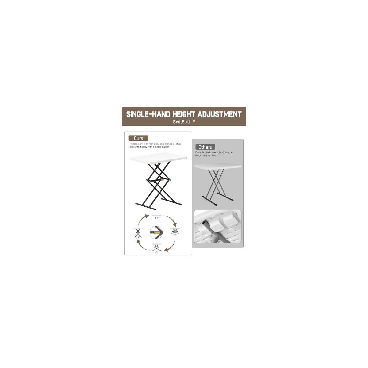 28 Inch Quick Pop Up Table 1 Deals - RebateKey