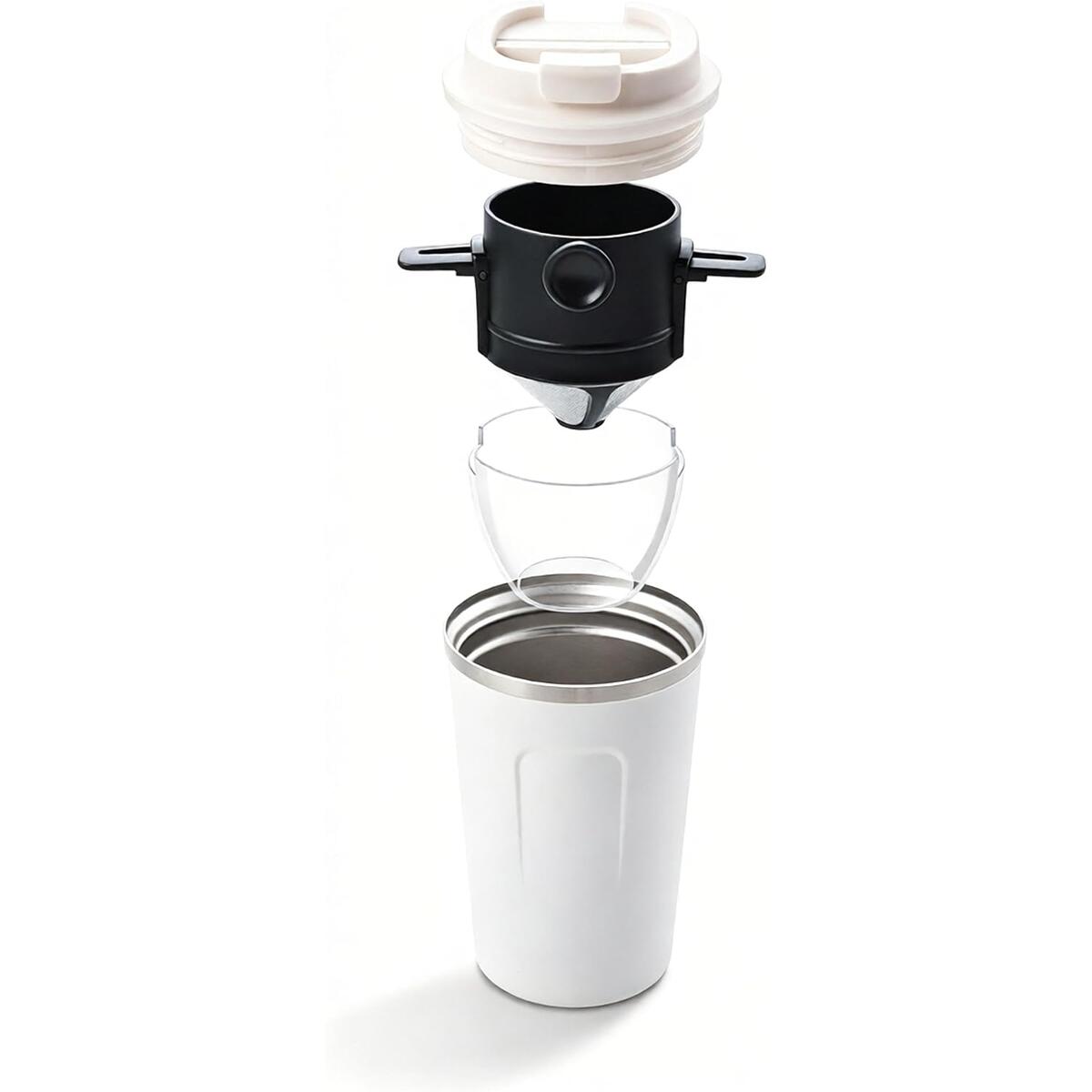 Portable Pour over Coffee Maker Set, Stainless Steel