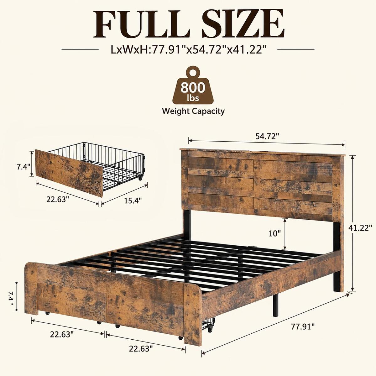 Full Size Bed Frame Deals - RebateKey
