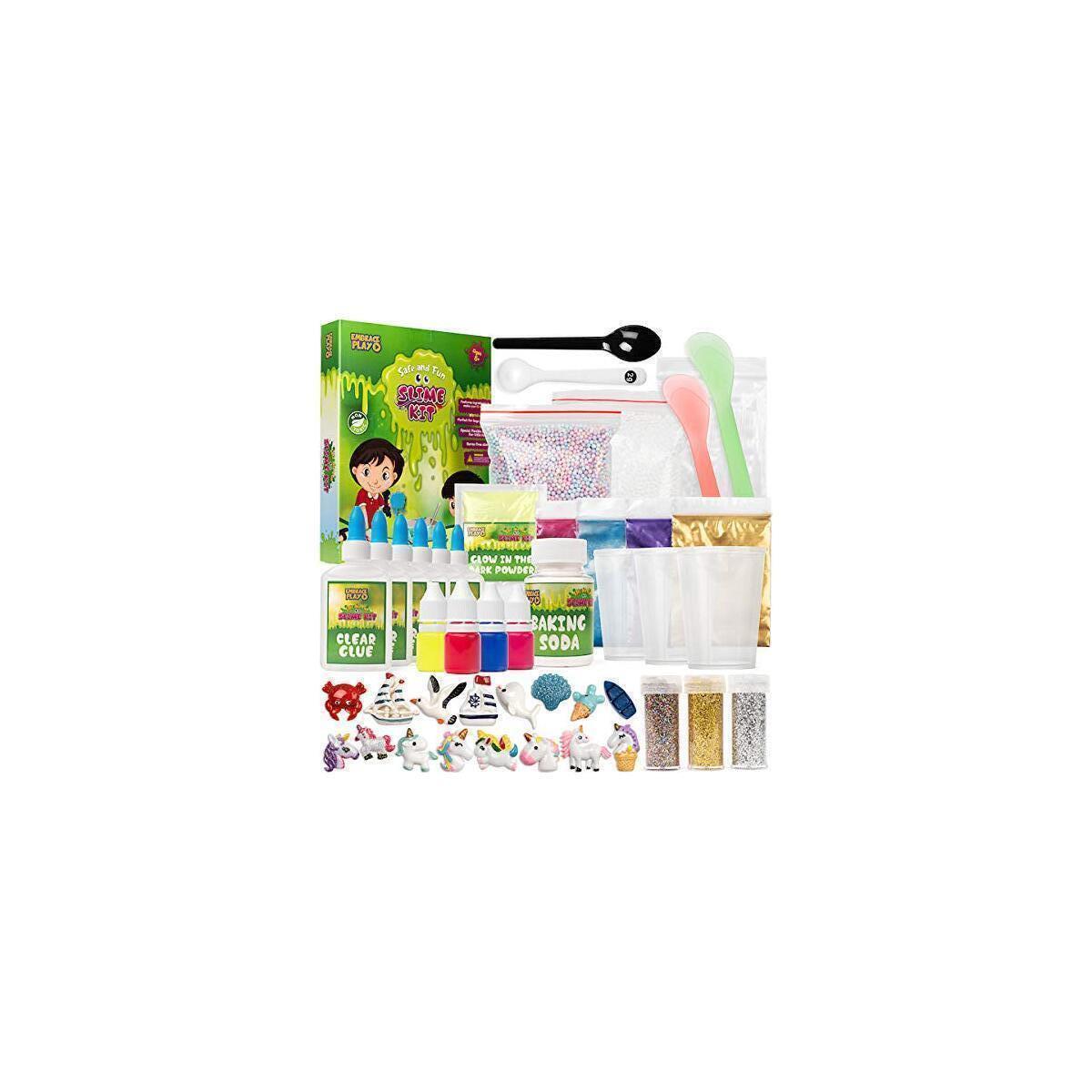 Embrace Play Slime Kit For Girls And Boys The Ultimate 56 Piece Slime Kit Slim Coupon - RebateKey