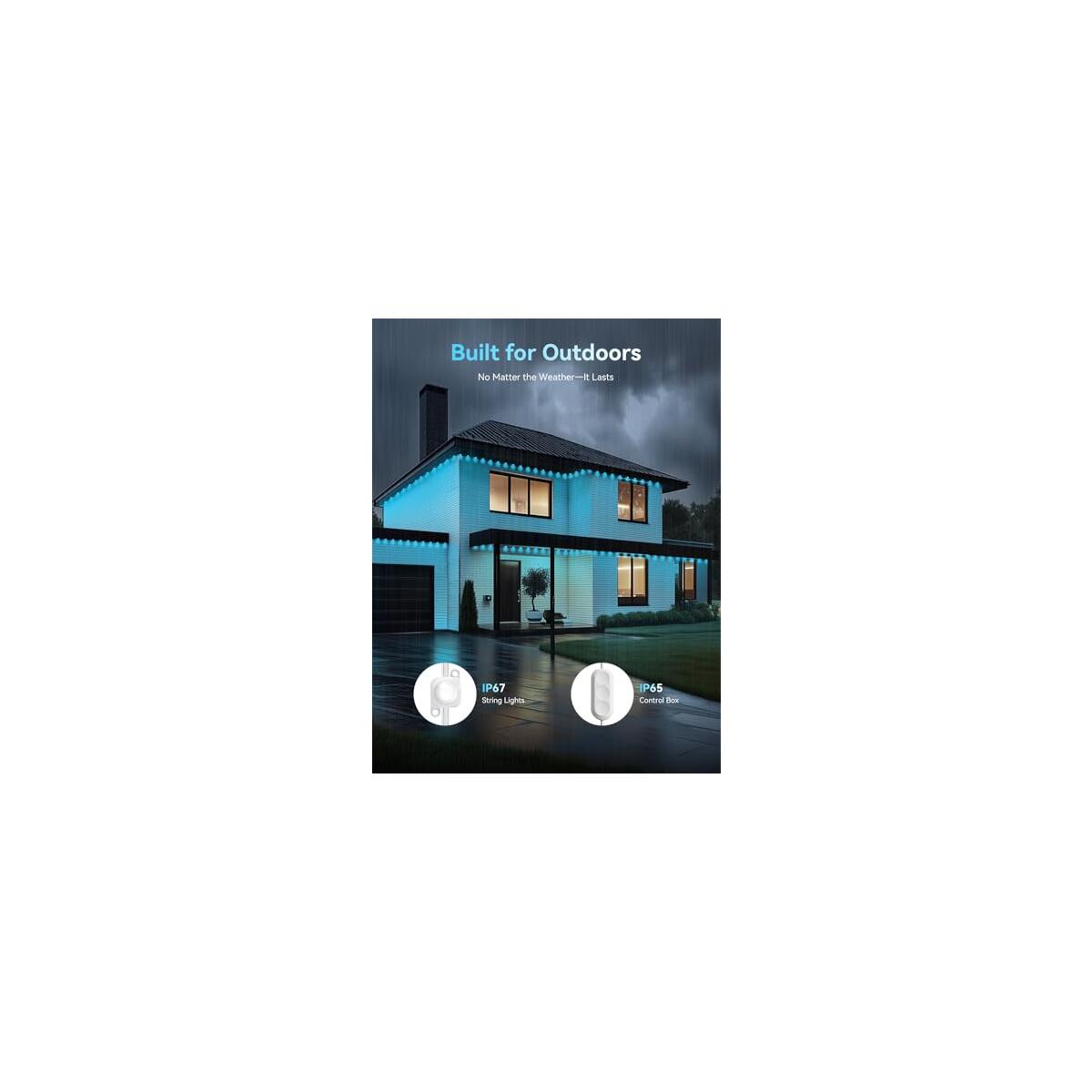 Smart 150ft Permanent Outdoor Lights Deal - RebateKey