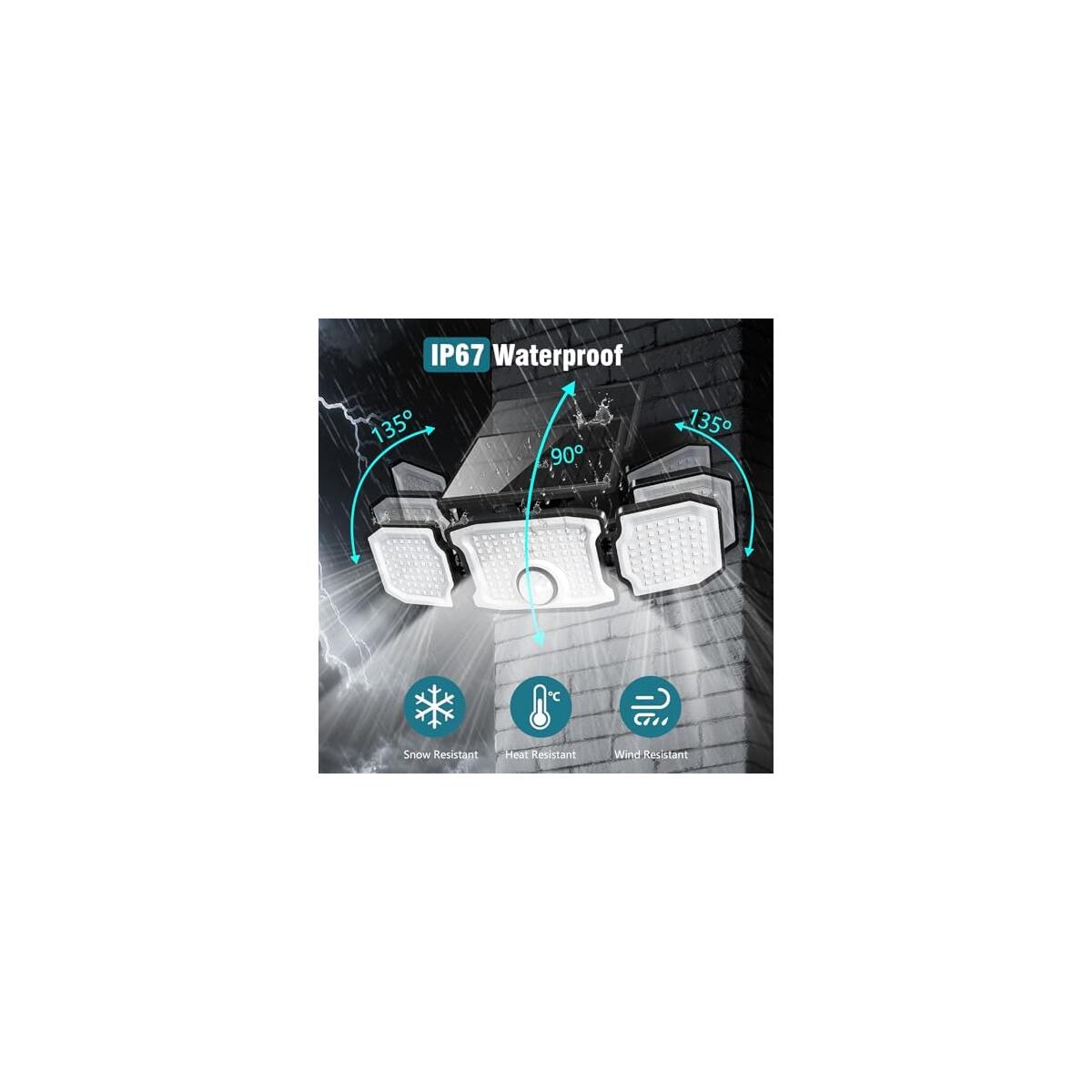 Solar Lights Outdoor Waterproof 2 Deal - RebateKey