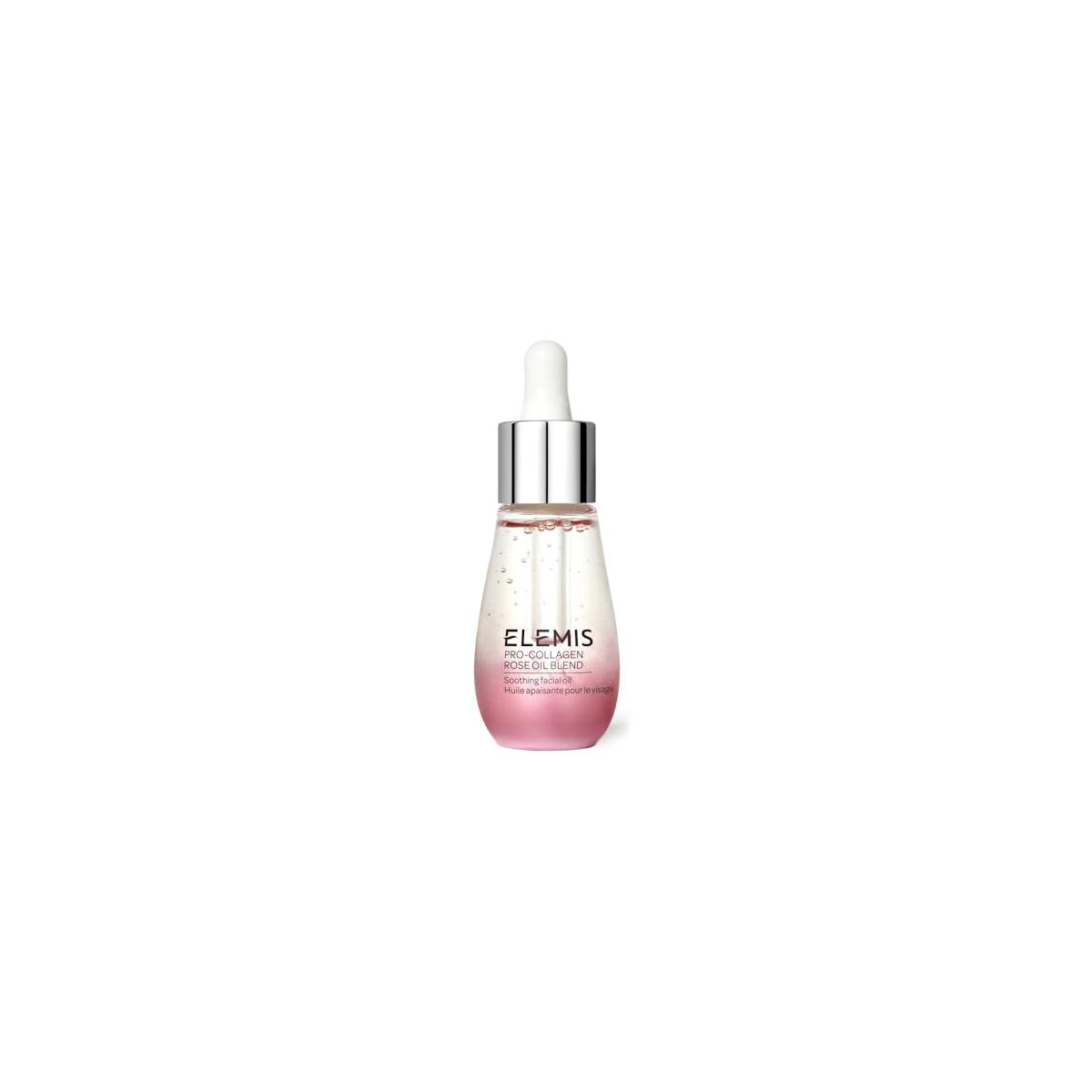 ELEMIS Pro-Collagen Rose Facial Oil Blend | Lightweight Daily Facial Oil Soothes, Nourishes, and Smoothes Skin for a Radiant, Fresh Complexion | 15 mL