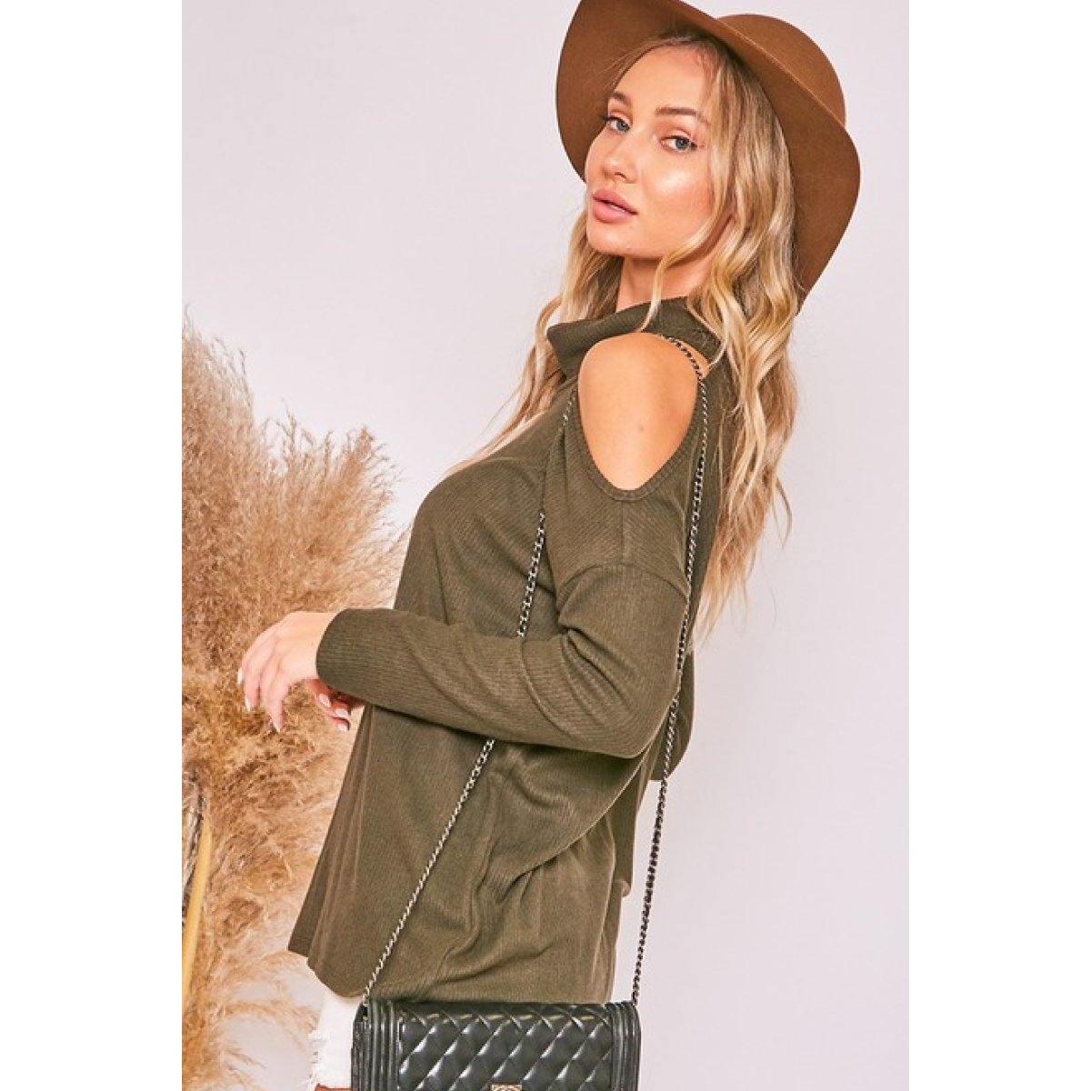 Single Open Shoulder Turtleneck Promo Code - RebateKey