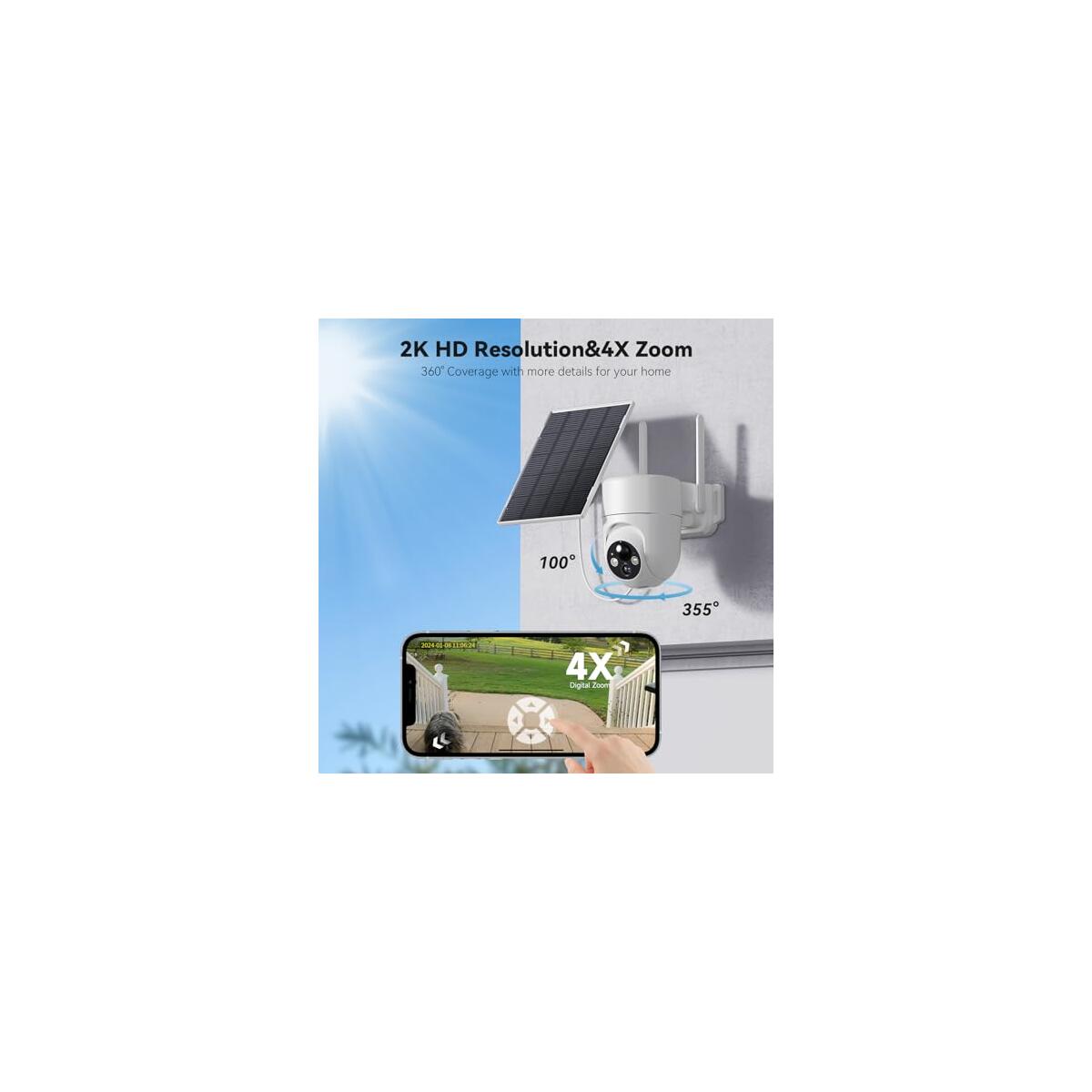 Solar Camera Outdoor Wireless 8 Promo Code - RebateKey