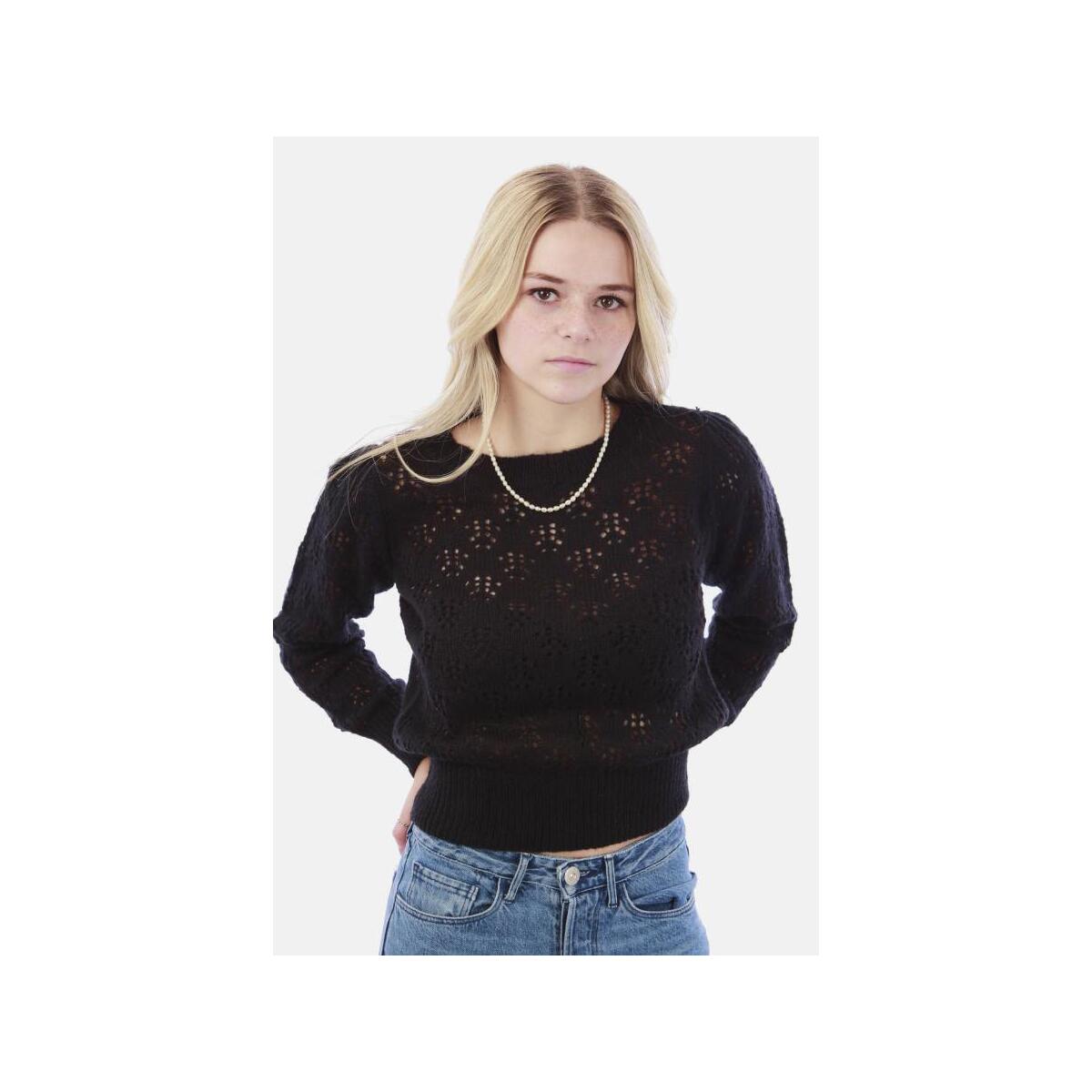 Vero Moda Solid Pointelle Nylon Blend Sweater Promo Codes - RebateKey