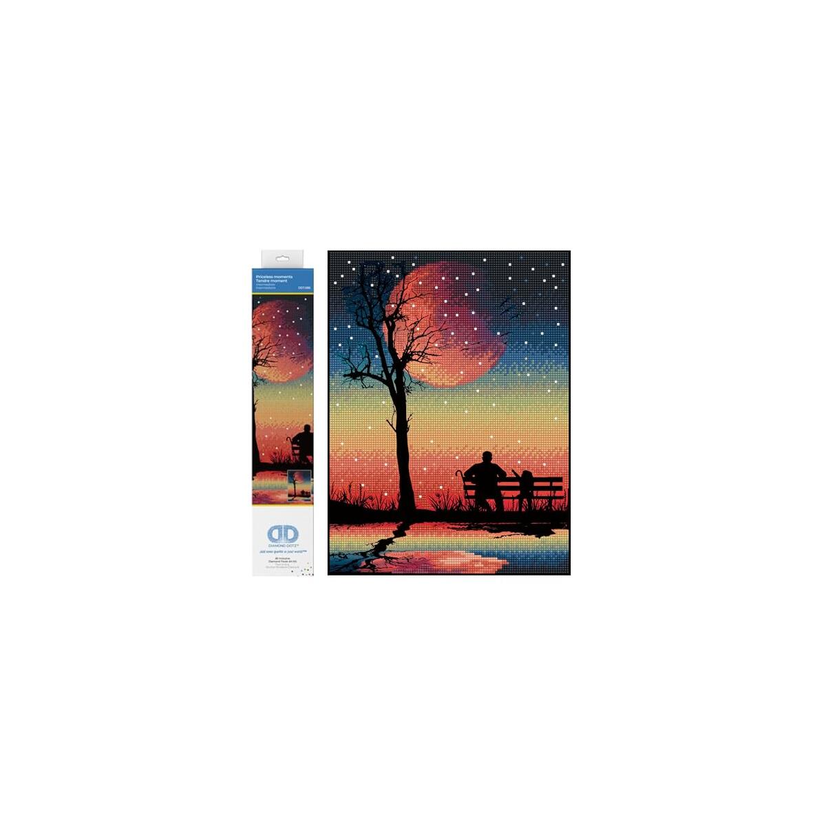 DIAMOND DOTZ Priceless Moments Scenery Diamond Painting Kits for Adults - Diamond Art Kits a Relaxing Creative Craft Kit with Dotz Gems15.8"x11.8"